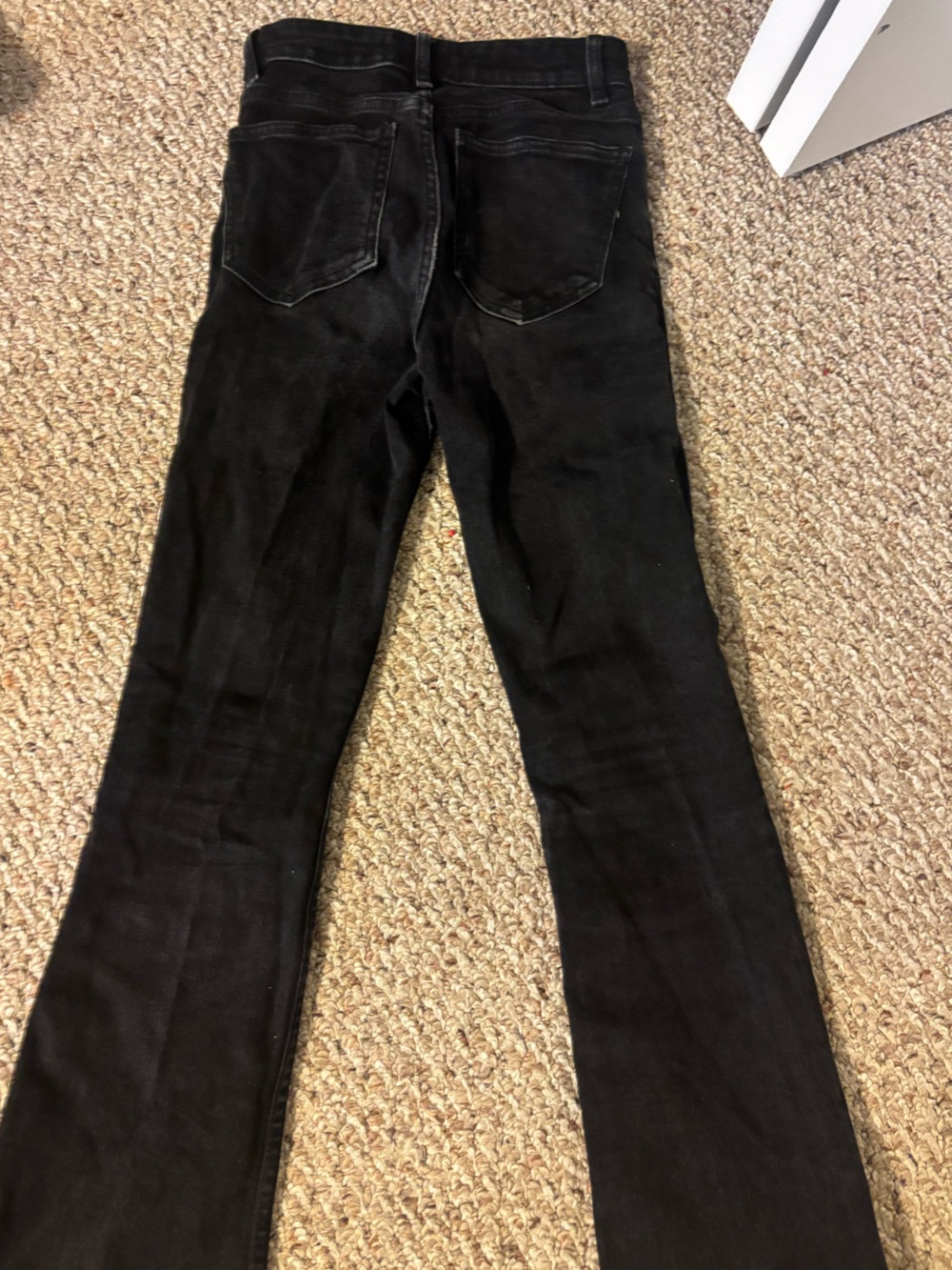 Zara Women's Black Skinny Flare Jeans - Picture 3 of 3